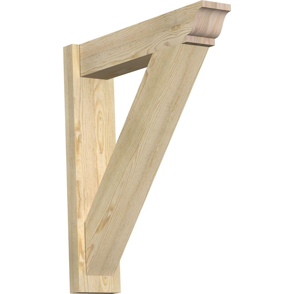 Ekena Millwork Traditional Rough Sawn Traditional Outlooker, Douglas Fir, 6"W x 26"D x 30"H OUT06X26X30TRA01RDF - main